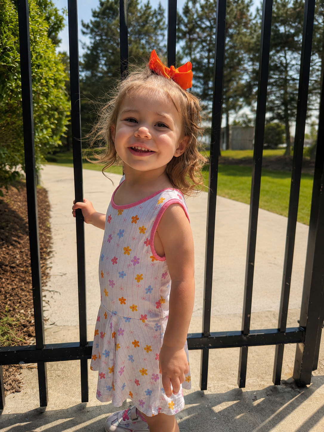 Petal + Bows Tennis Dress