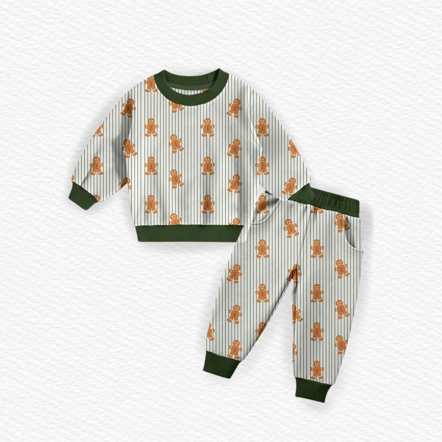 Gingerbread Jogger Set - KIDS