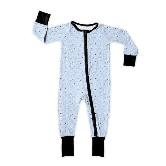 Blue Airplanes TWO PIECE SET