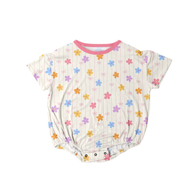 Petal + Bows Bubble Romper