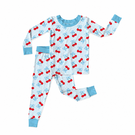 Cherry + Bows Two Piece