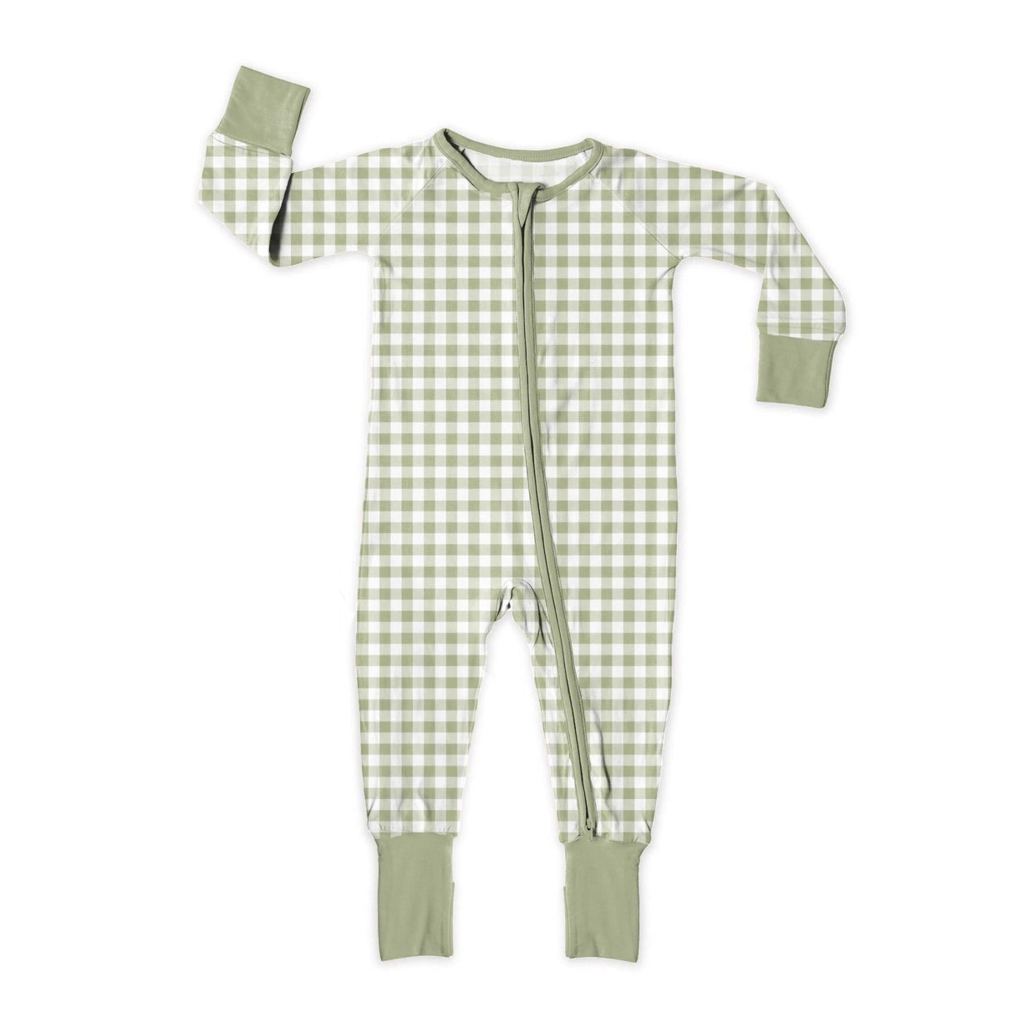 Green Plaid TWO PIECE SET