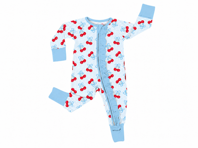 Cherry + Bows Zip
