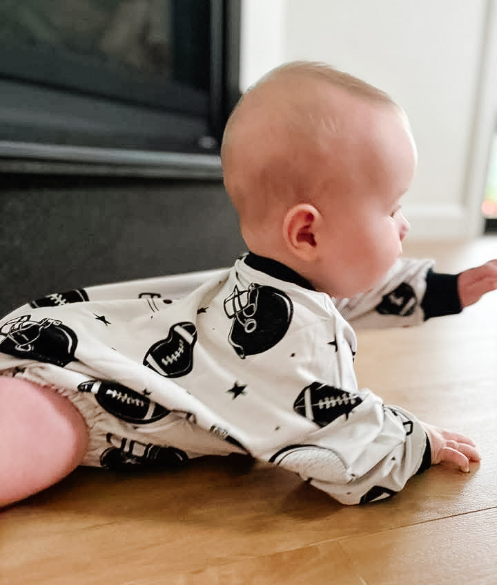 Huddle Up Sweatshirt Bubble Romper