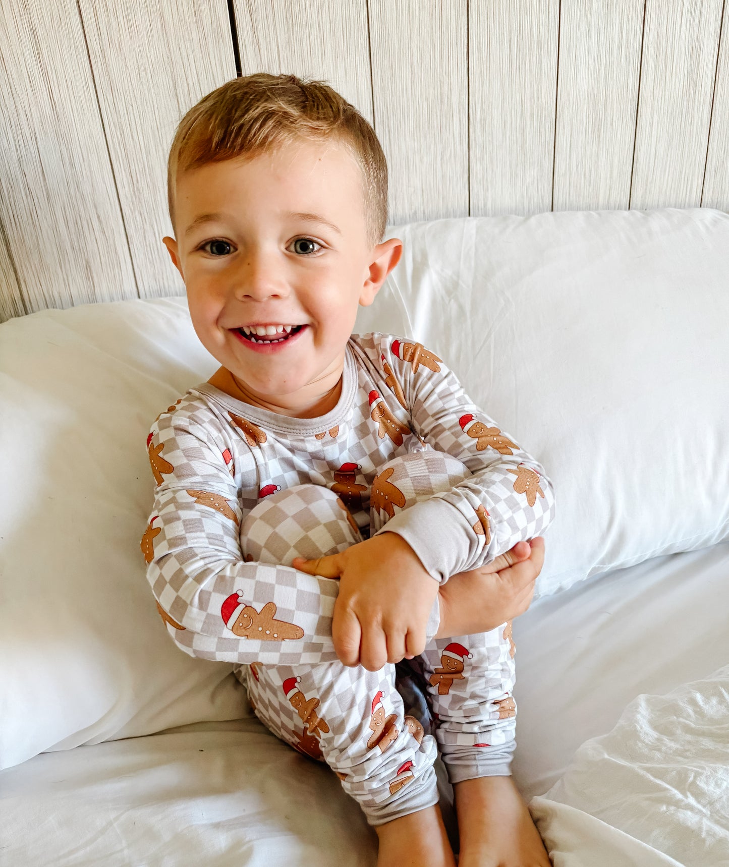 Gingerbread Checks Two Piece