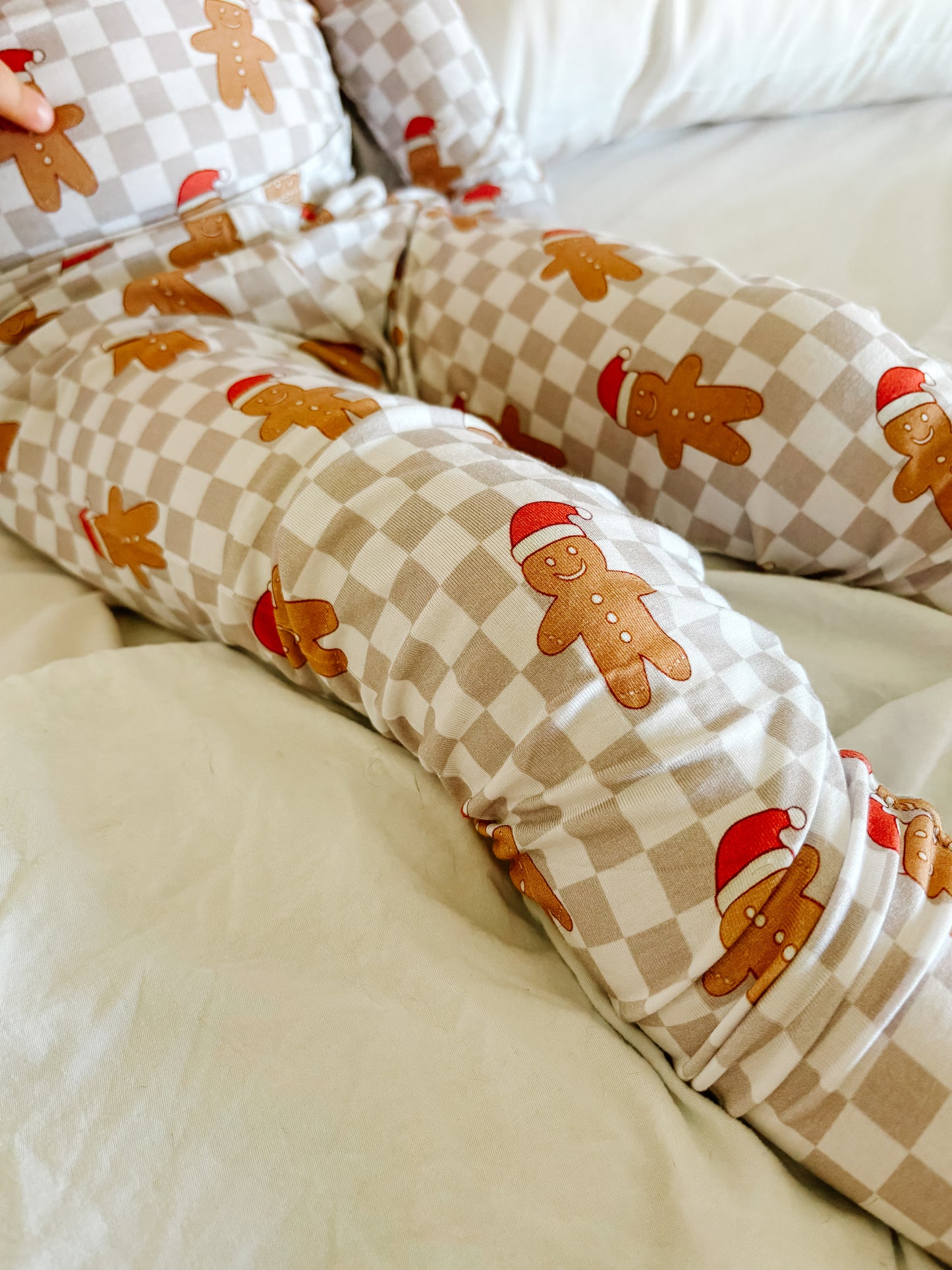 Gingerbread Checks Two Piece