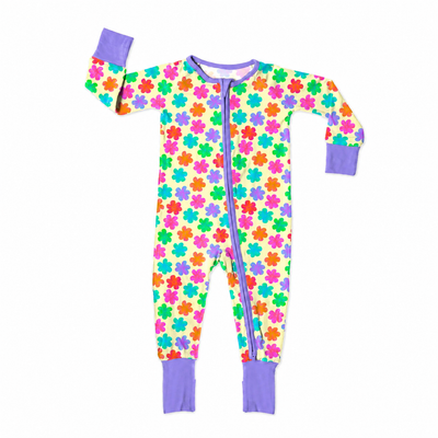Retro Bloom Zip