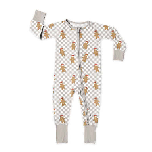 Gingerbread Checks Zip