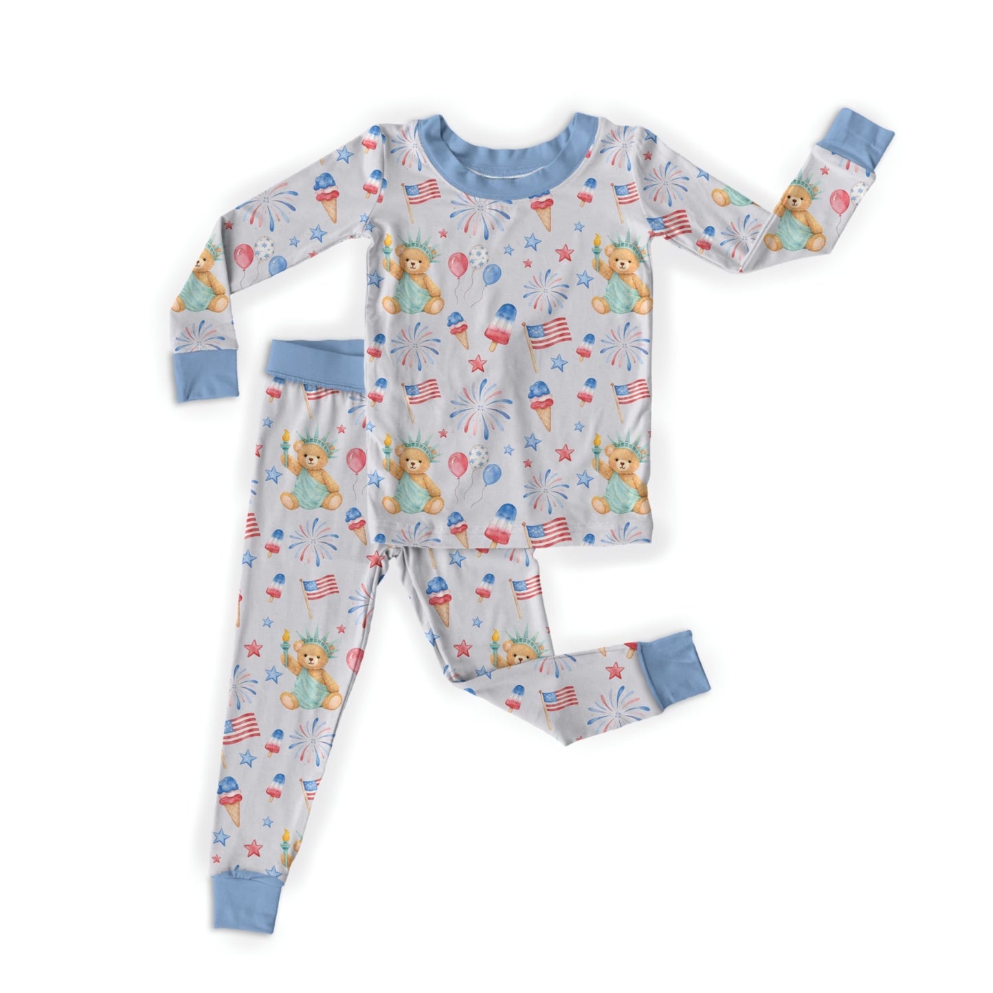 Beary Patriotic Two Piece