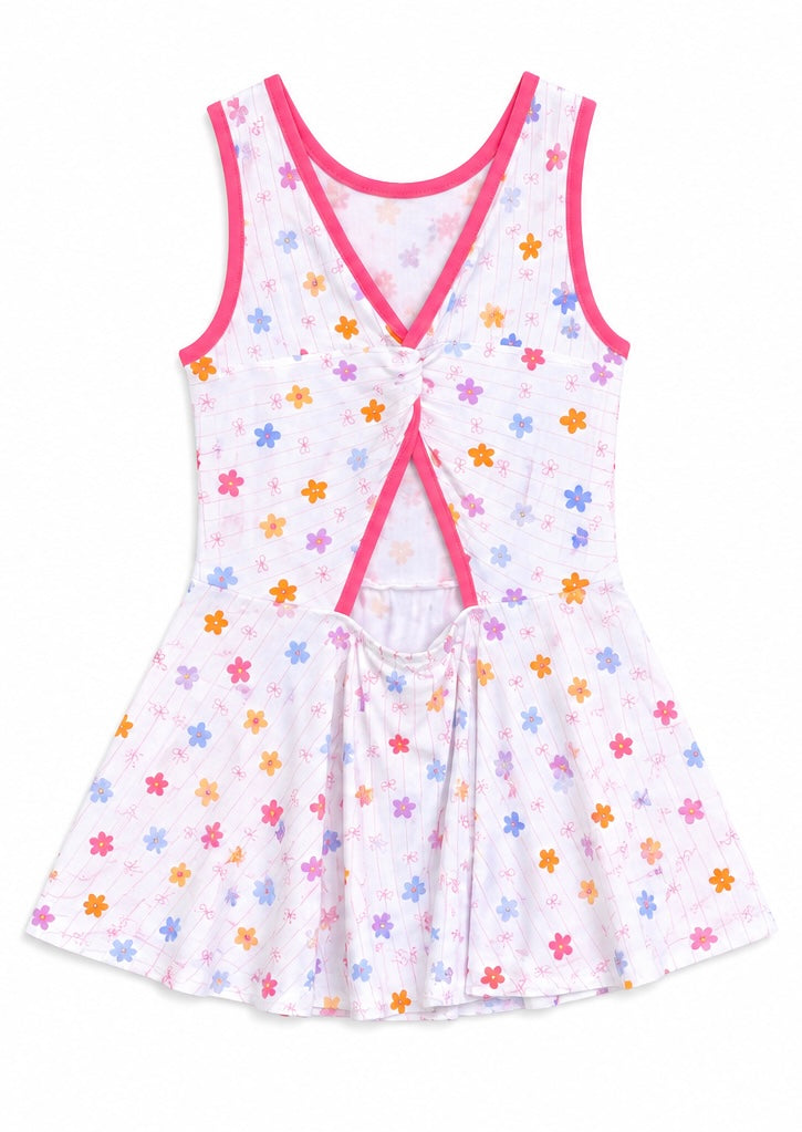 Petal + Bows Tennis Dress
