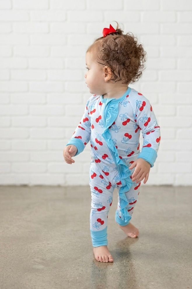 Cherry + Bows Zip