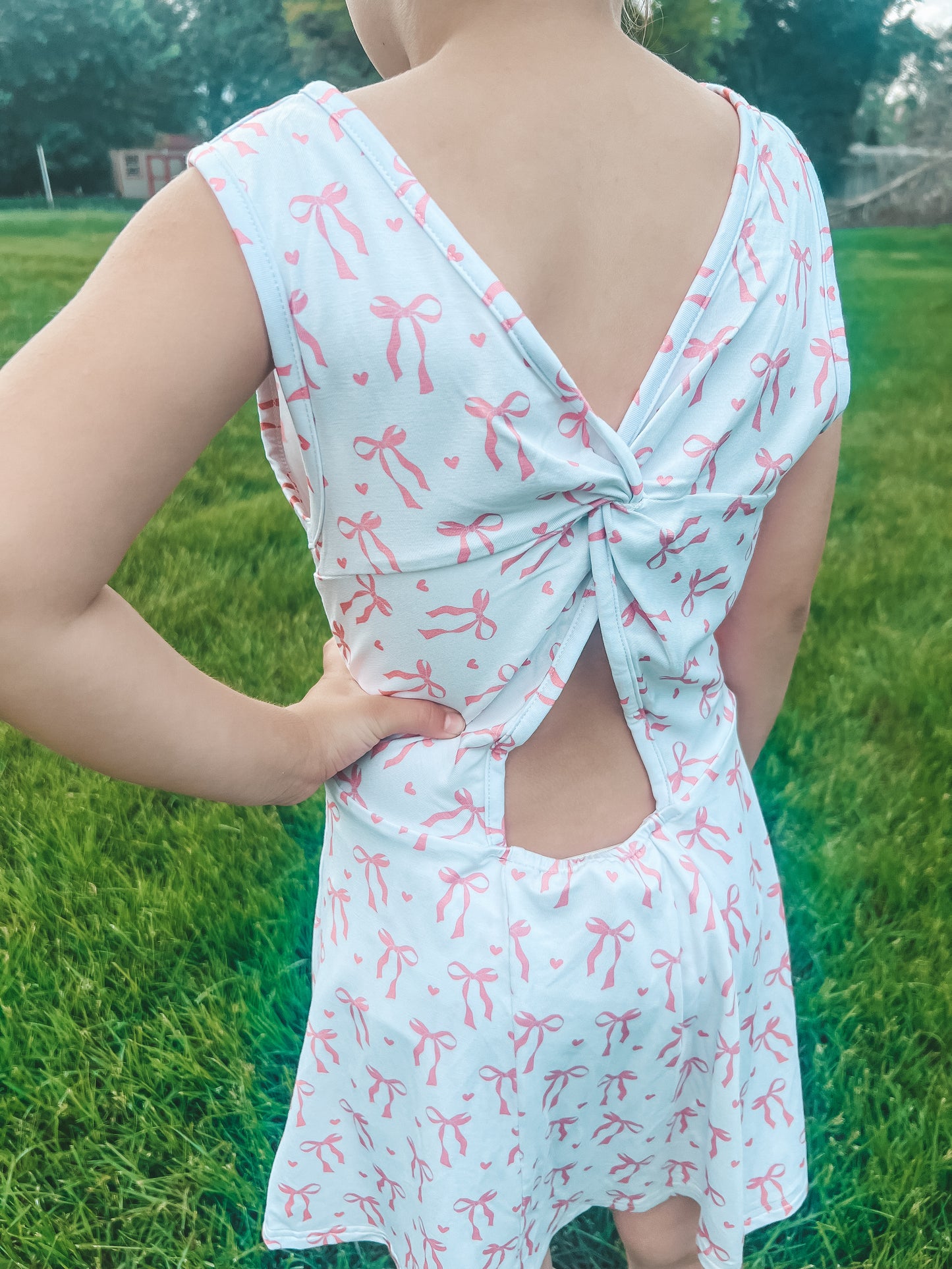 Wrapped In A Bow Tennis Dress