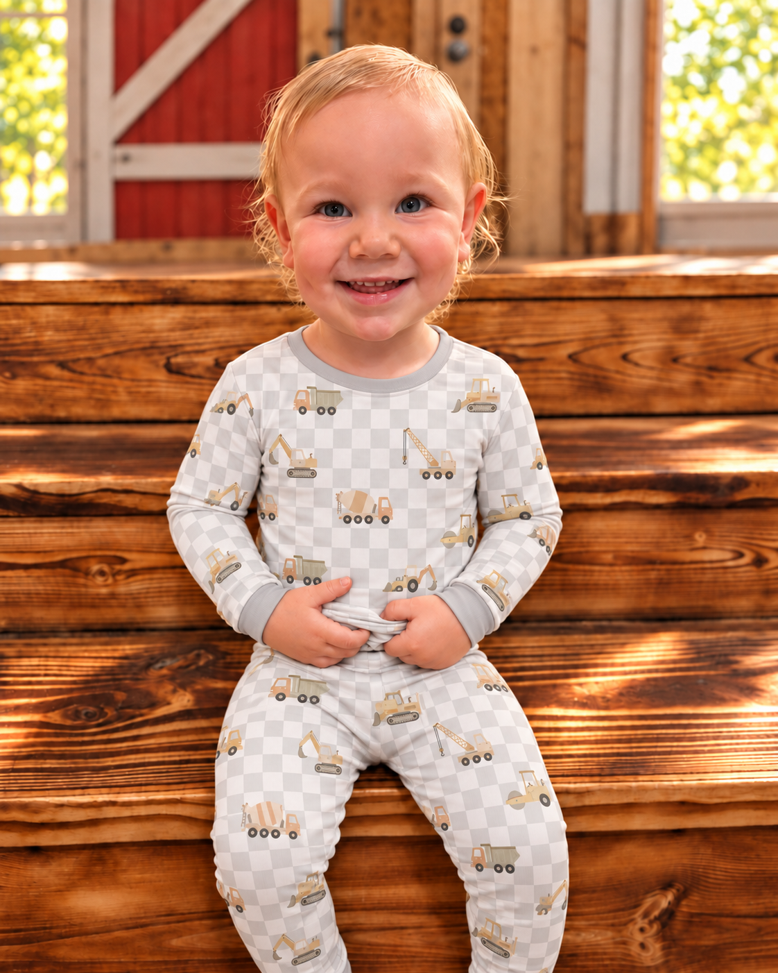 PRE-ORDER Little Builders Two Piece