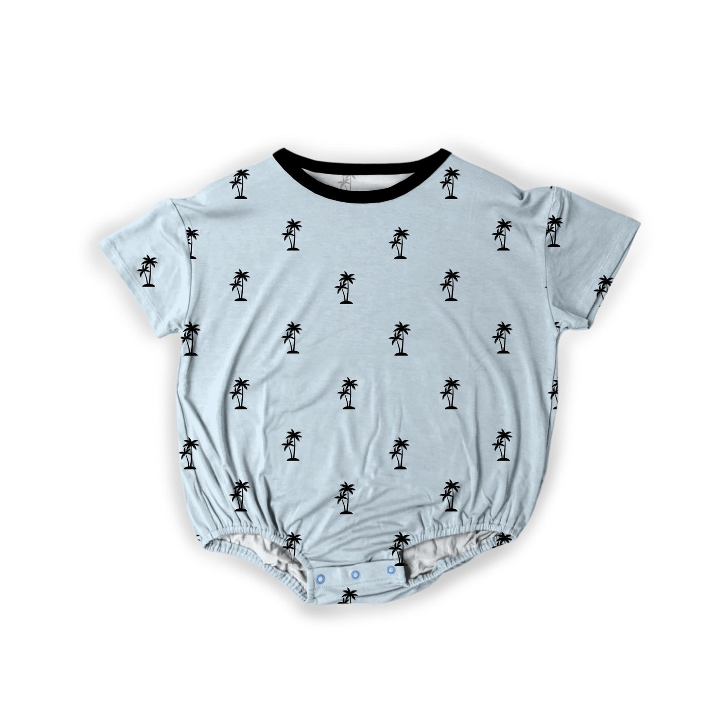 Shoreline Palms Bubble Romper