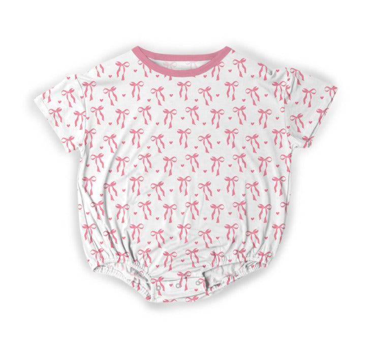 Wrapped In A Bow Bubble Romper