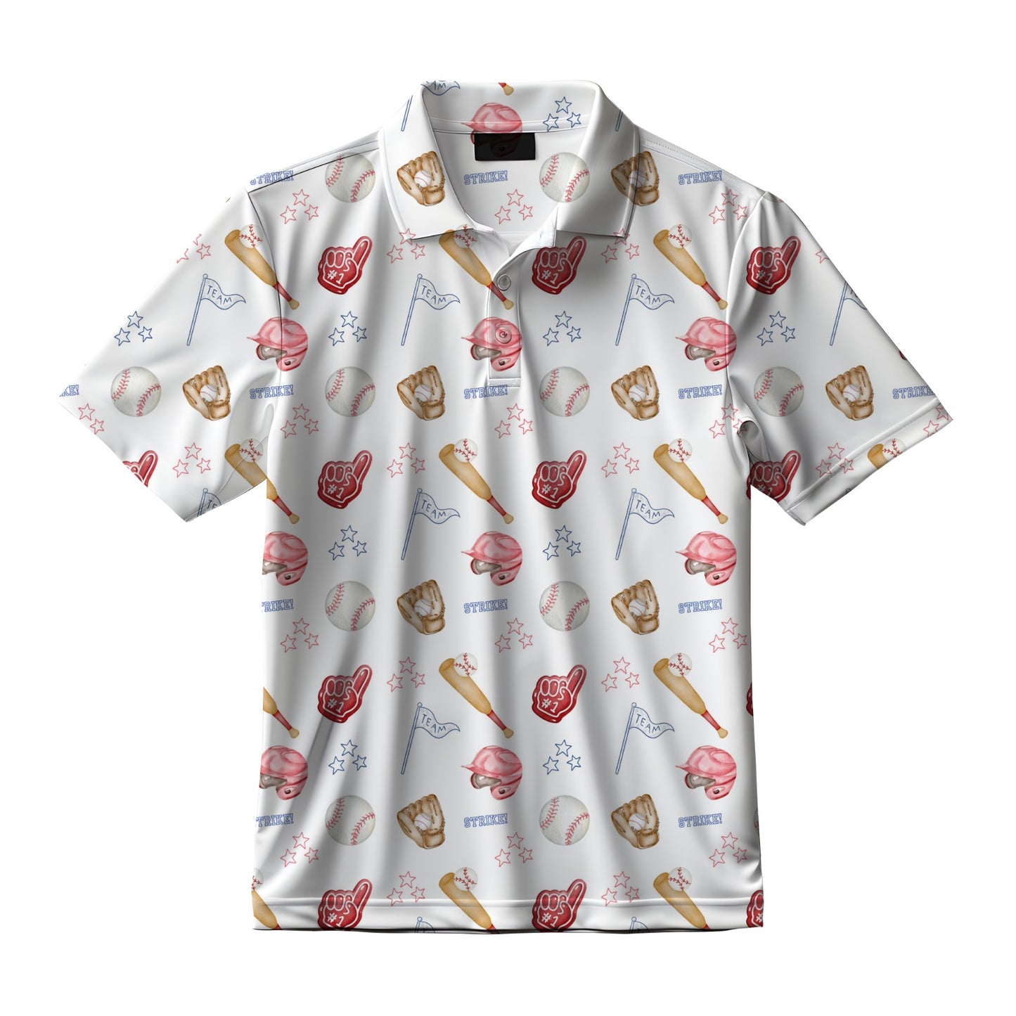 Baseball & Bows Polo