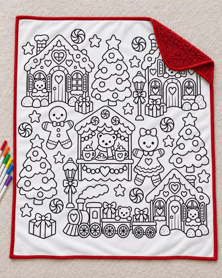 PRE ORDER Coloring Blanket
