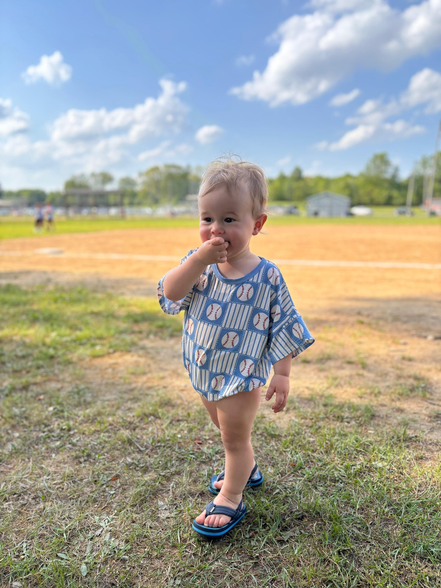 All Star Bubble Romper